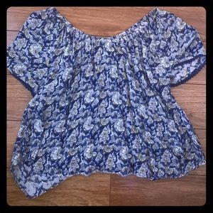 Off the shoulder shirt